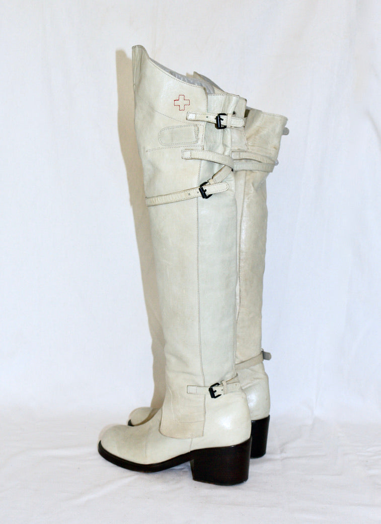 A.F. Vandevorst  knee boots