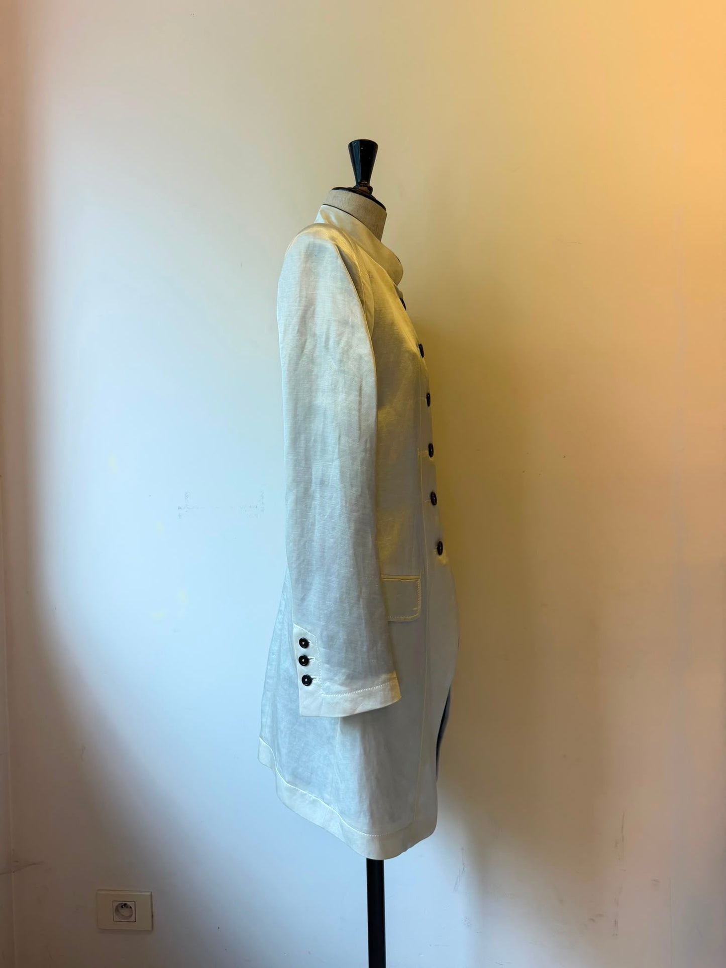 Ann Demeulemeester White coat