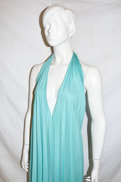 Veronique Branquinho pleated halter dress SS06