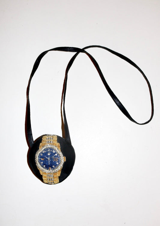 Walter Van Beirendonck watch necklace