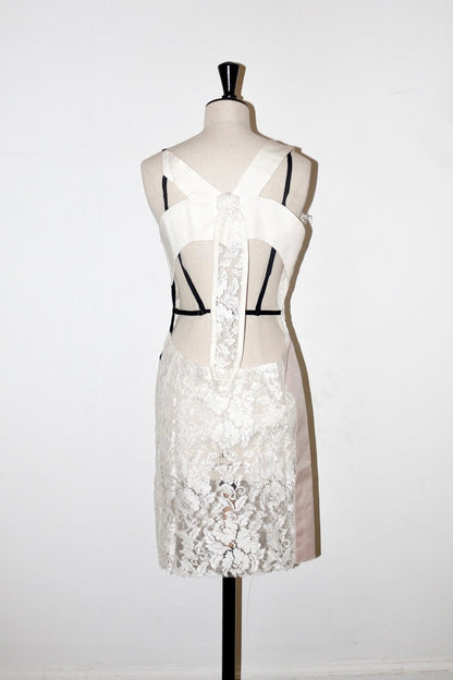 Kostas Murkidis cut out lace dress SS07