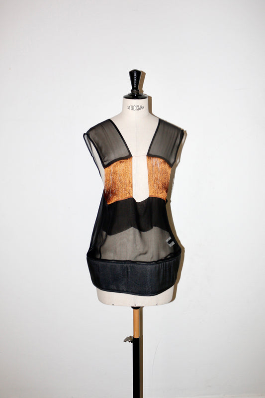 Kostas Murkidis fringe top SS08