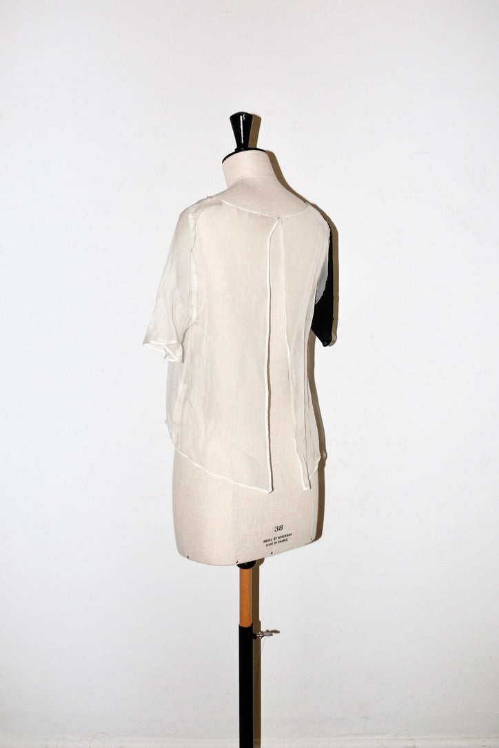 Kostas Murkudis chiffon top SS08