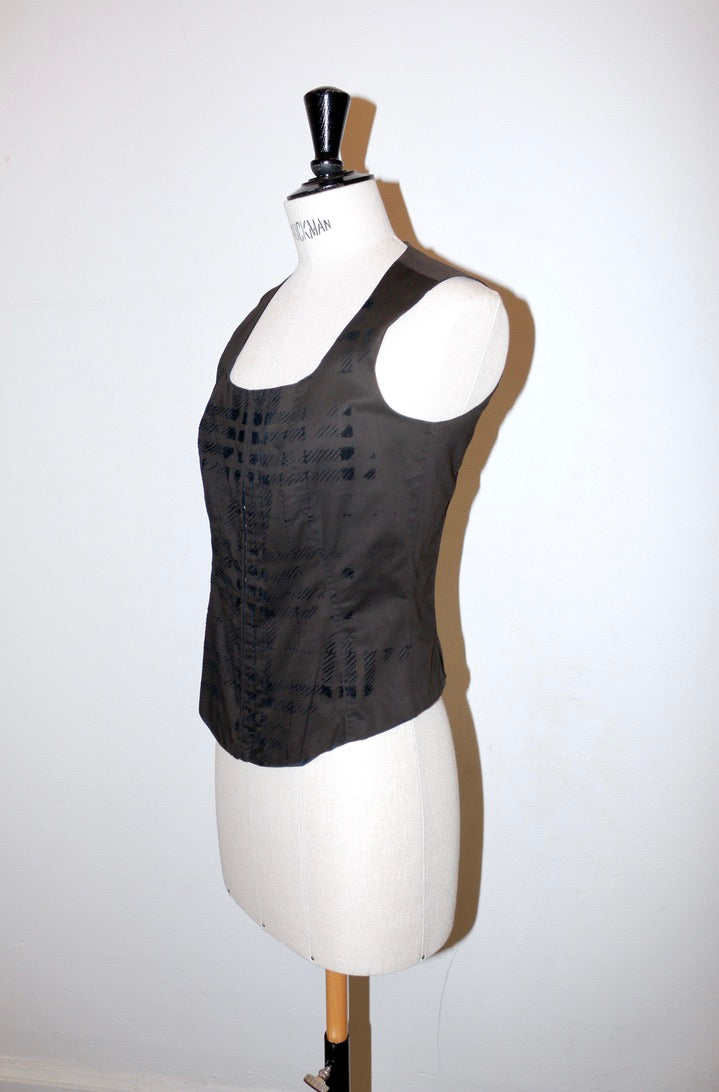 A.F. Vandevorst vest with hooks SS01