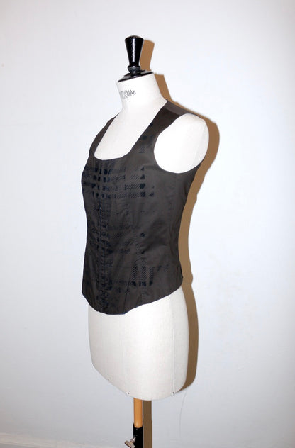 A.F. Vandevorst vest with hooks SS01
