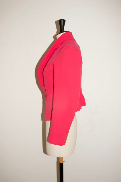 Comme Des Garçons Hot pink jacket