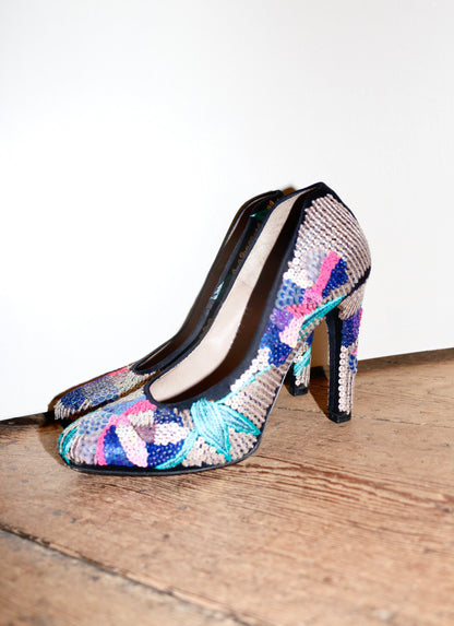 Dries Van Noten embellished heels SS11