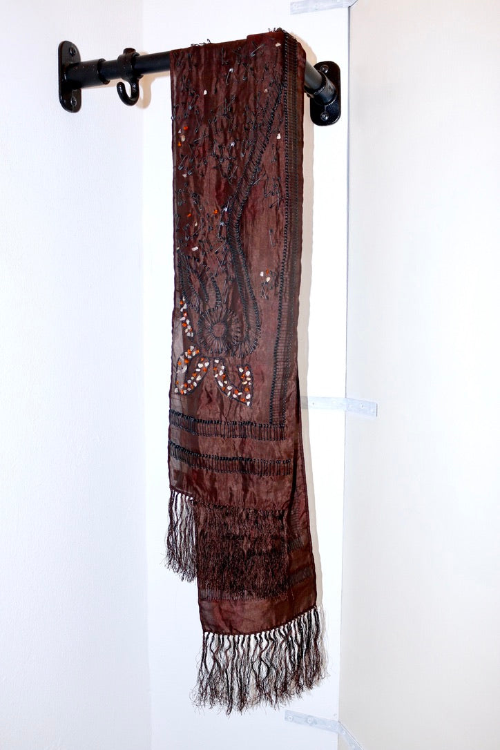 Dries Van Noten embellished scarf