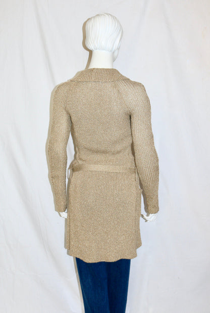 Bruno Pieters belted long cardigan