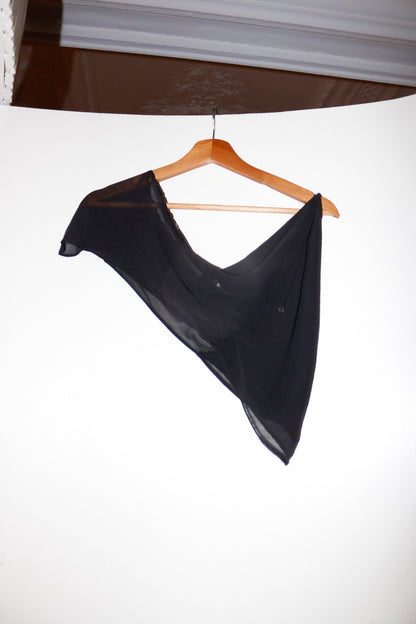 Kostas Murkidis assymetrical chiffon top
