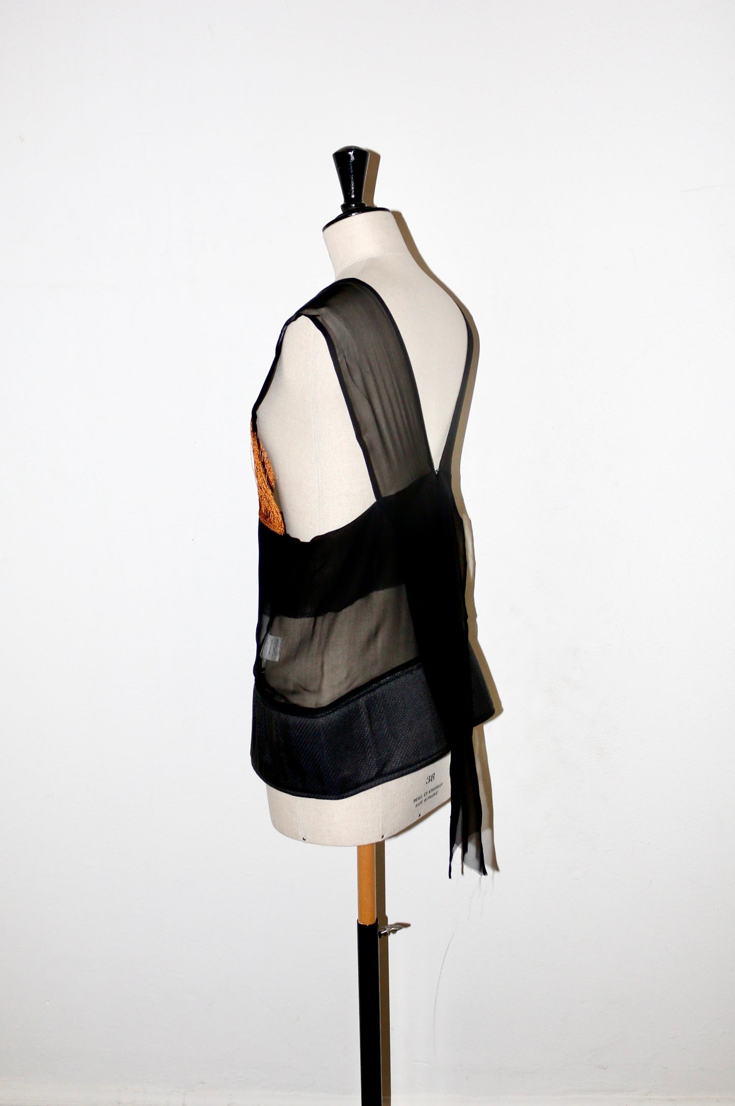 Kostas Murkidis fringe top SS08