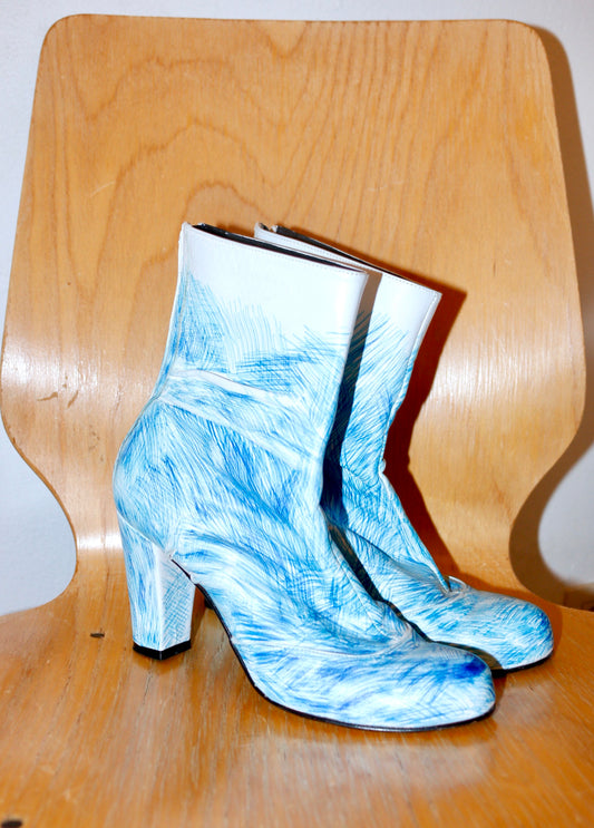 Biography by Strijbol & Engels pen ankle boots