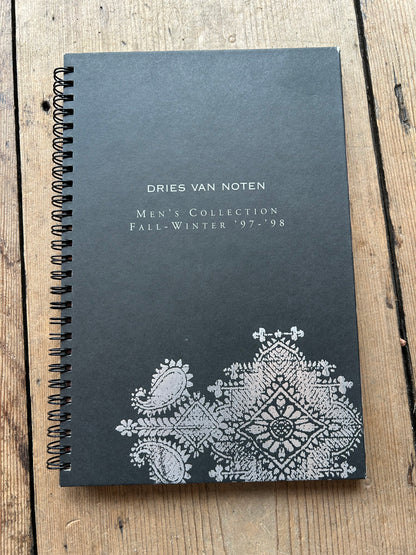 Dries Van Noten Men F/W 97-98 book