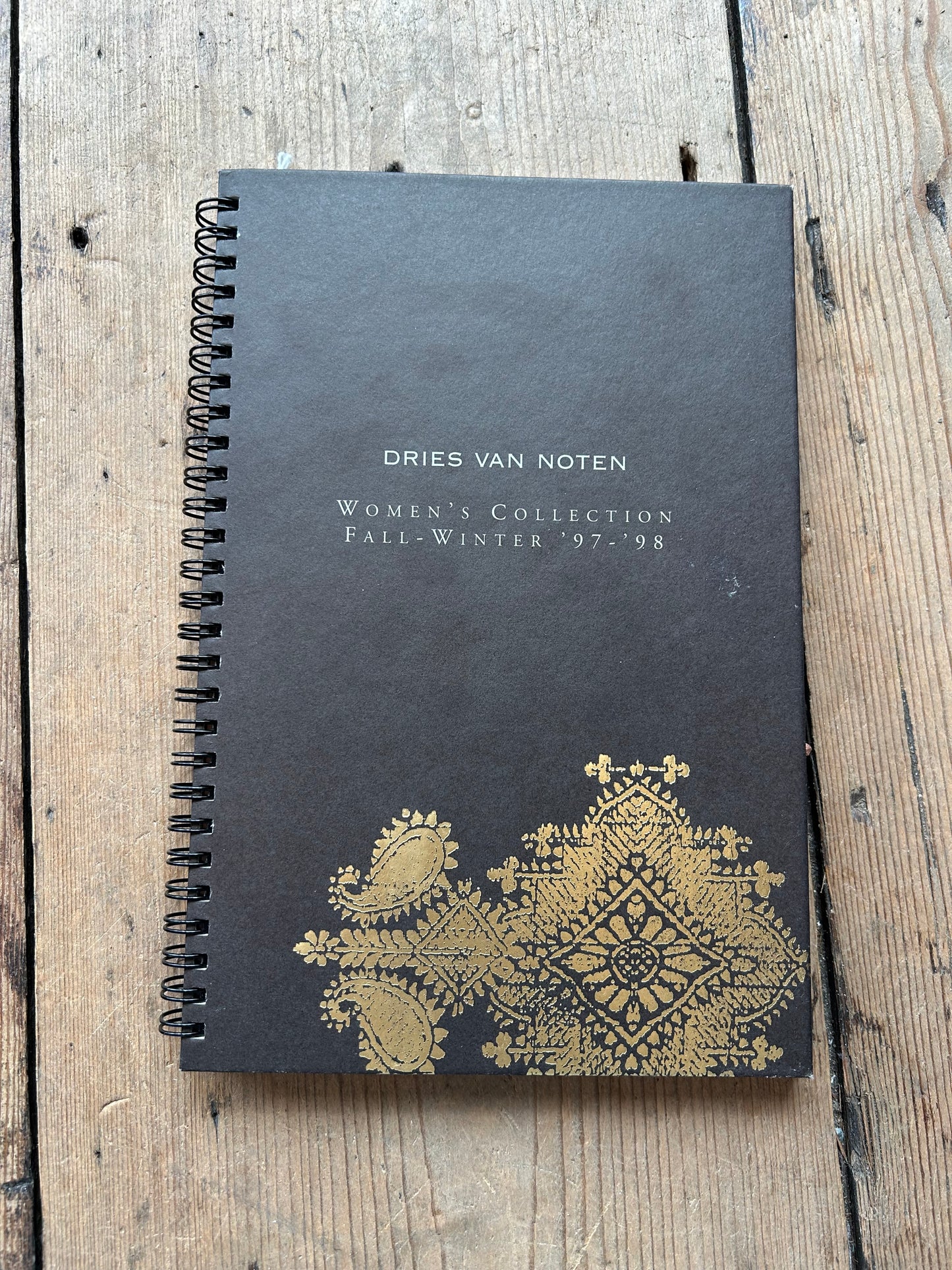 Dries Van Noten Women F/W 97-98 book