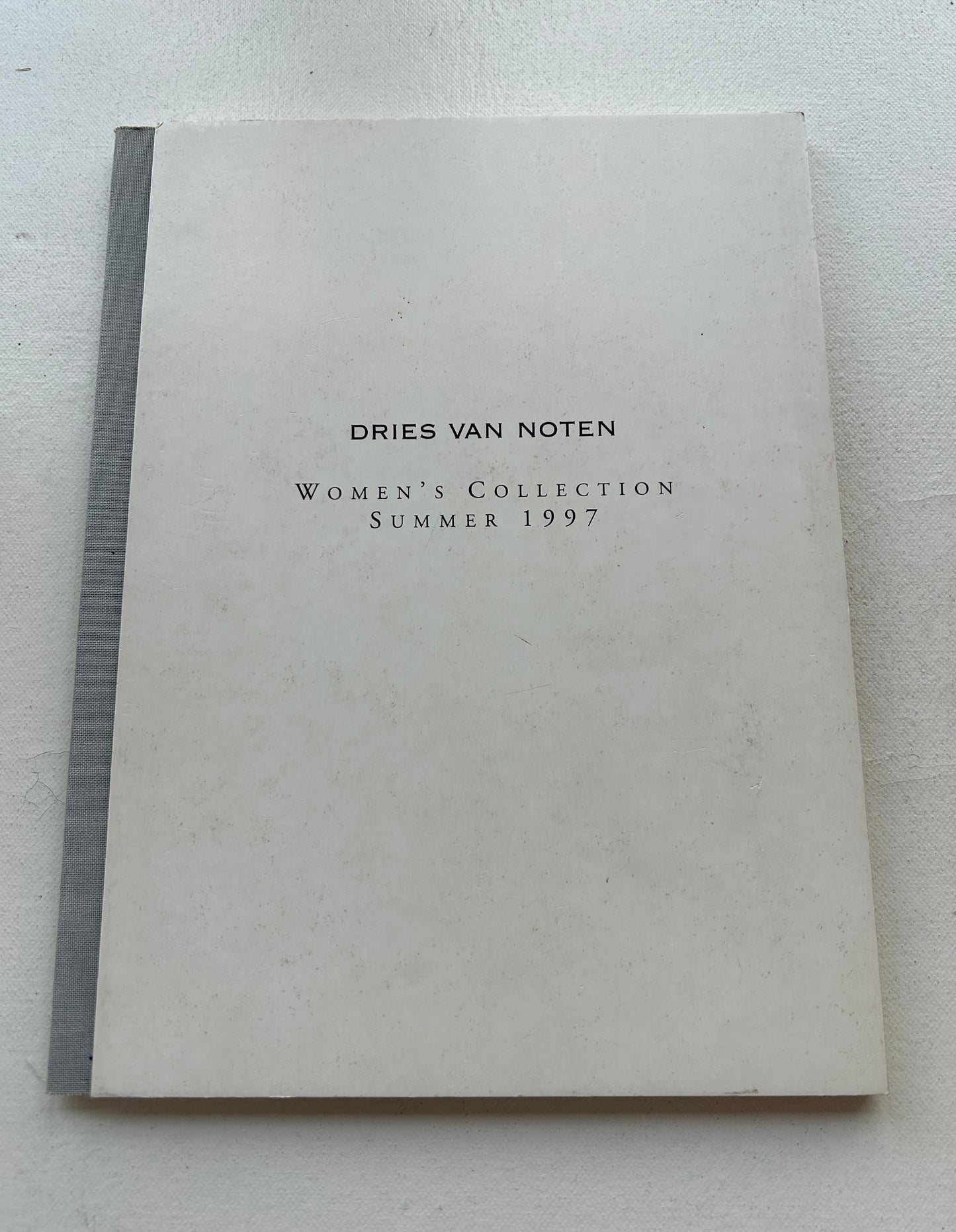 Dries Van Noten Women Summer 1997 book