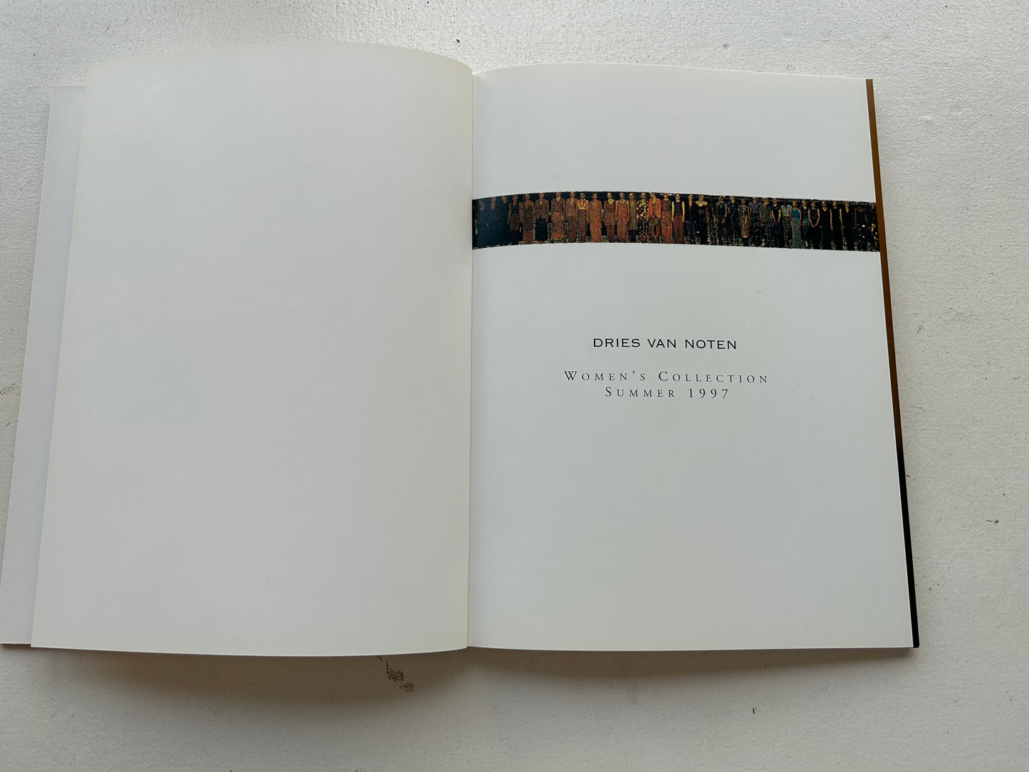 Dries Van Noten Women Summer 1997 book