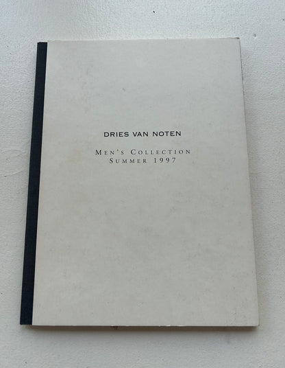 Dries Van Noten Men Summer 1997 book