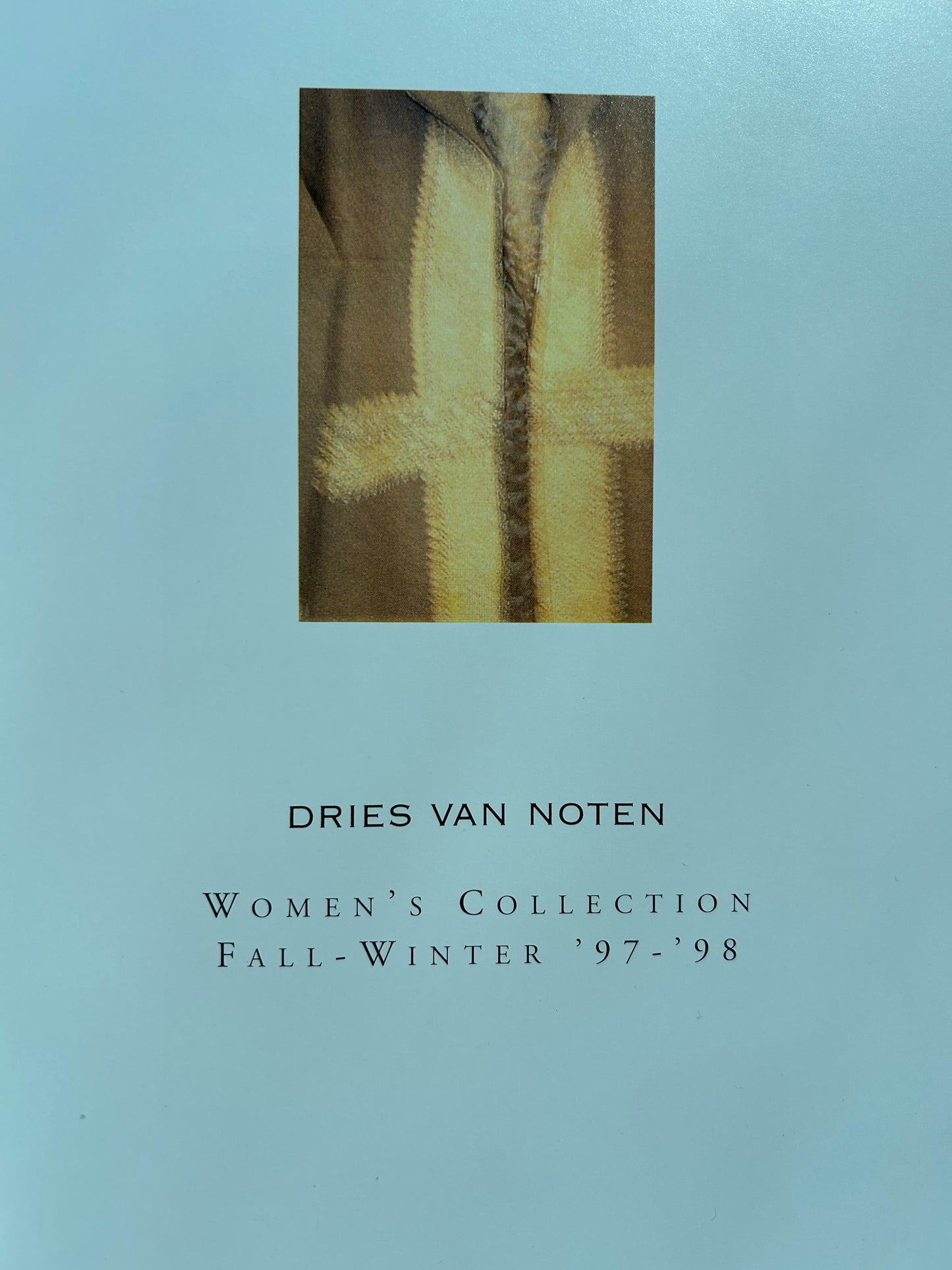 Dries Van Noten Women A/W 1997-1998 book