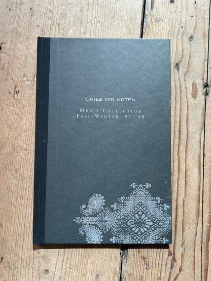 Dries Van Noten Men A/W 1997-1998 book