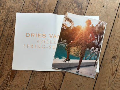 Dries Van Noten S/S 2001 collection book