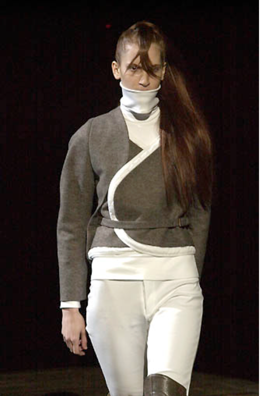 A.F. Vandevorst sadle coat AW00