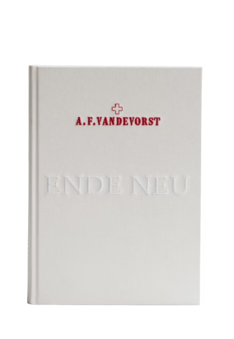 A.F. Vandevorst "ENDE NEU" book