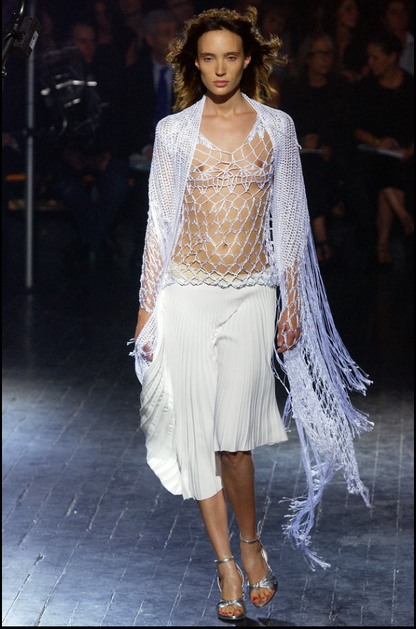 A.F. Vandevorst crochet top SS03