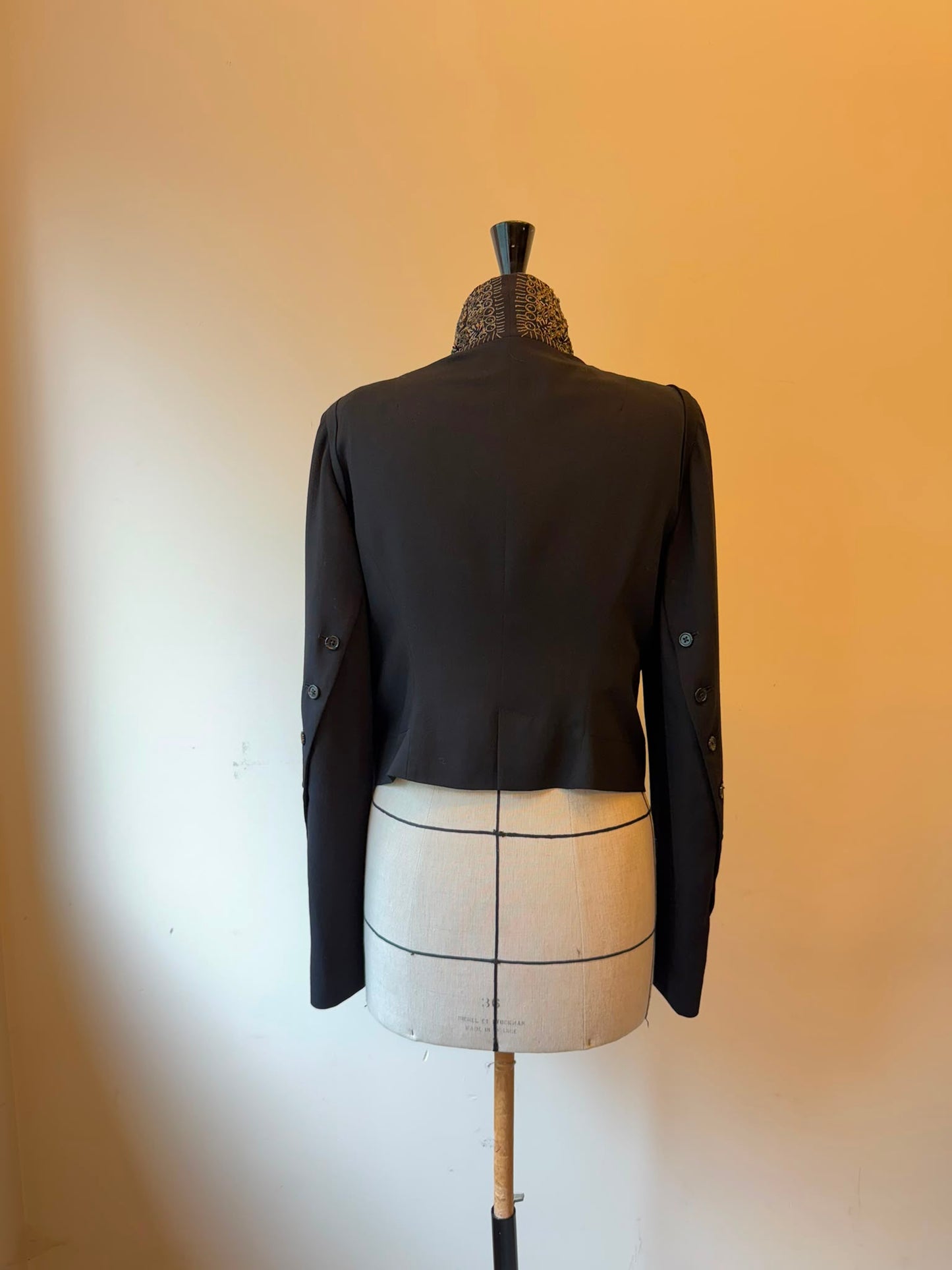 Ann Demeulemeester Beaded jacket