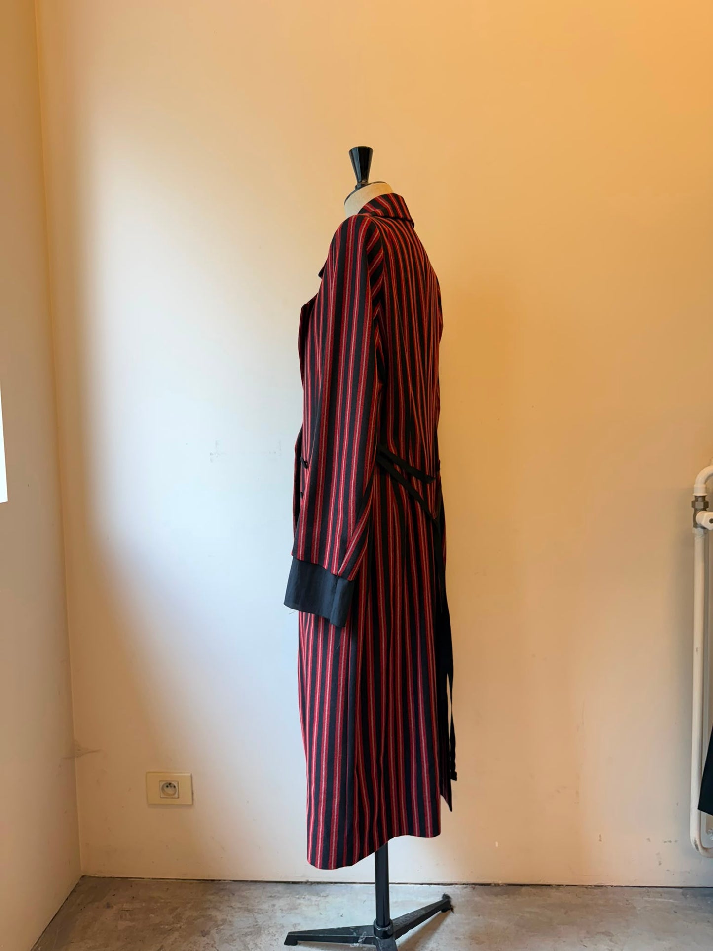 Ann Demeulemeester Striped coat
