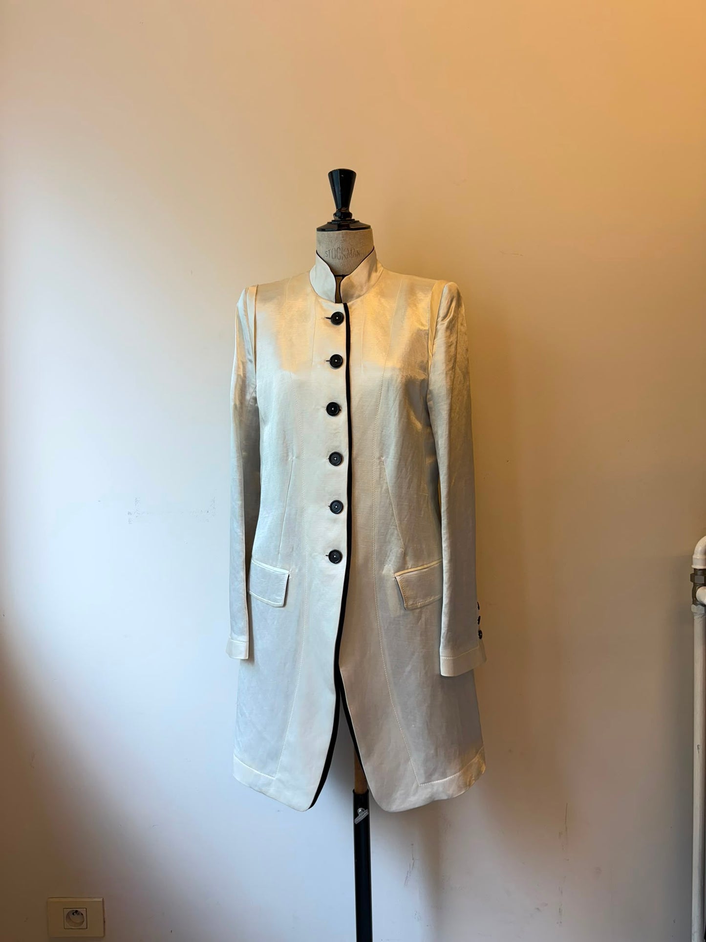 Ann Demeulemeester White coat