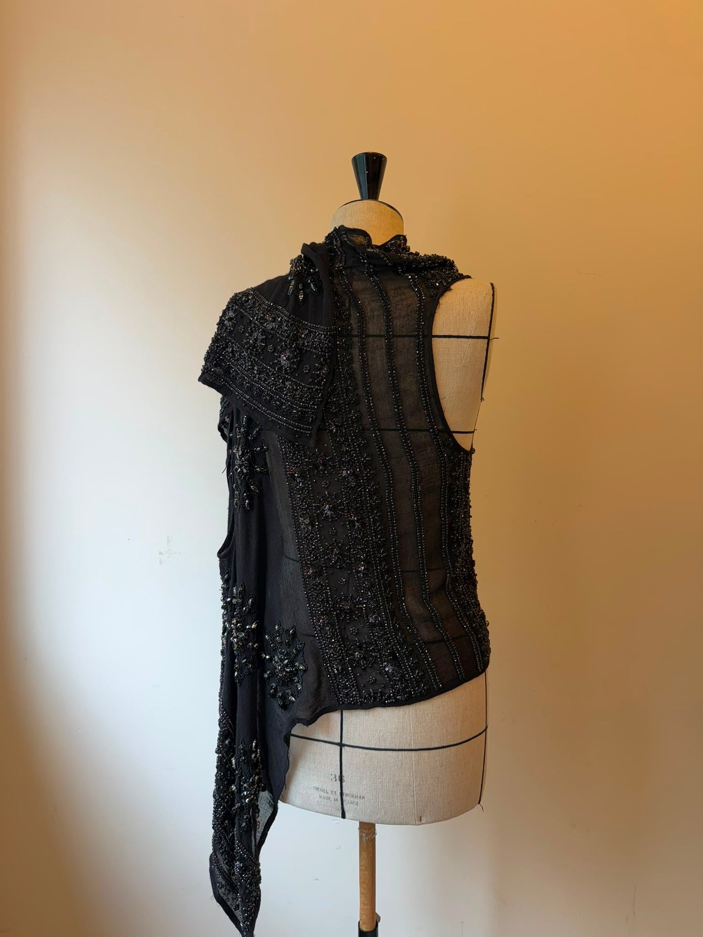 Ann Demeulemeester Beaded top