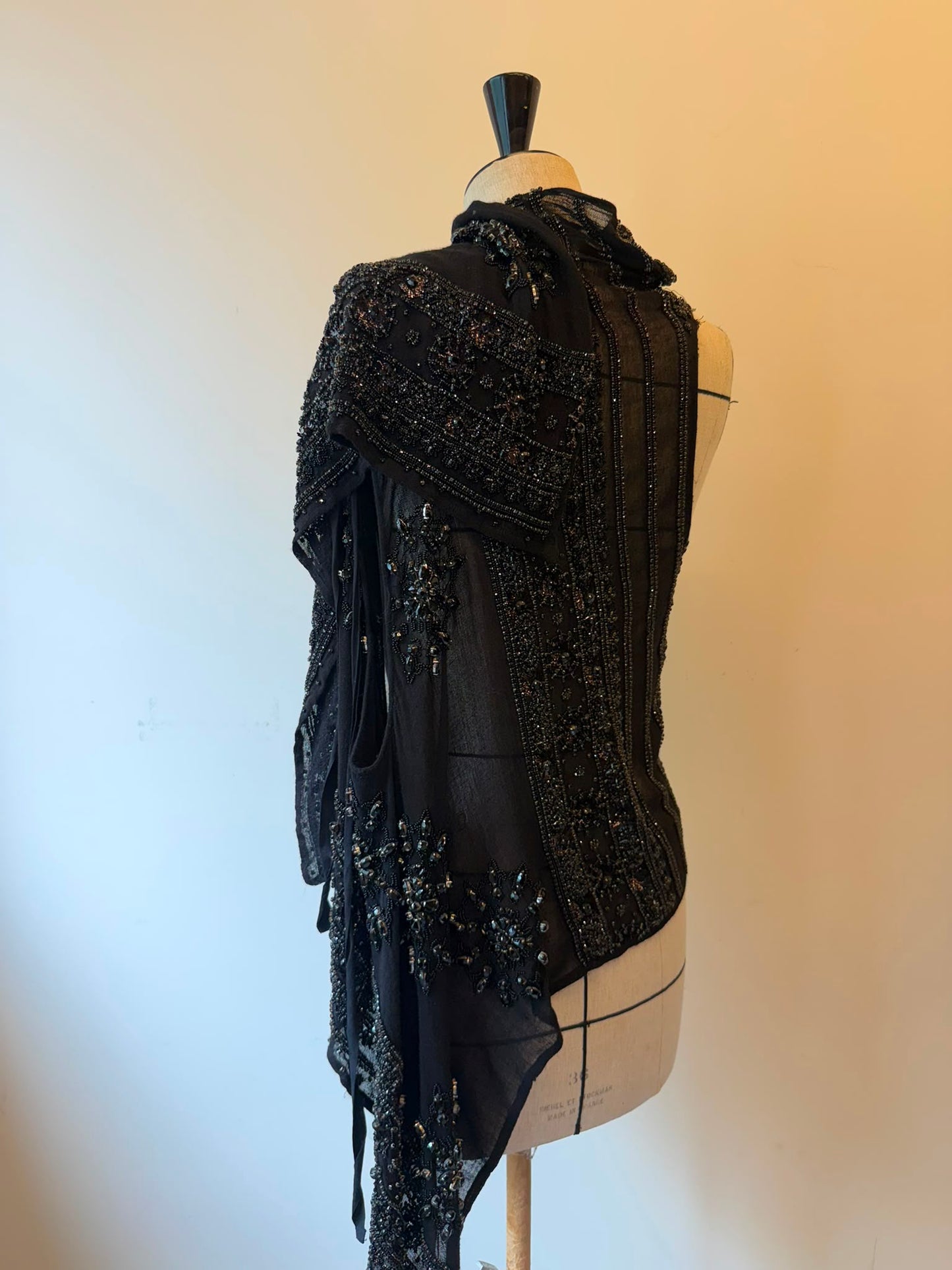 Ann Demeulemeester Beaded top