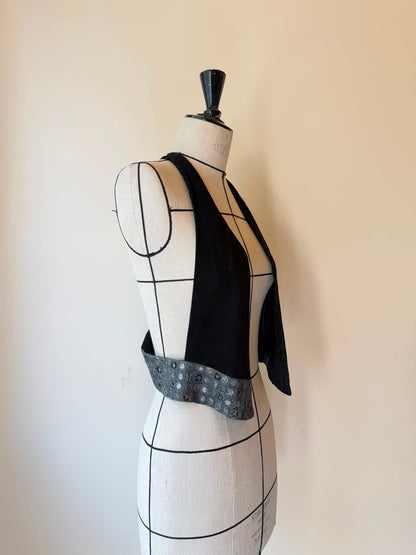 Haider Ackermann Leather vest