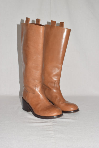 A.F. Vandevorst leather riding boots