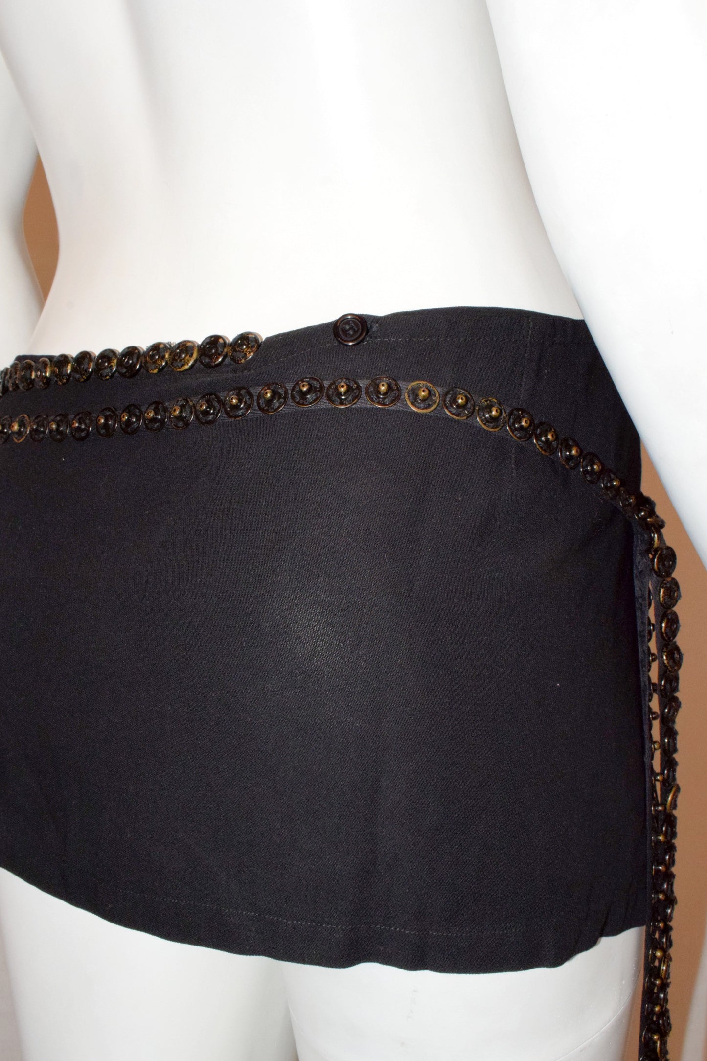 Ann Demeulemeester wrap accessory SS01