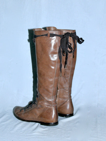 Dries Van Noten lace up boots