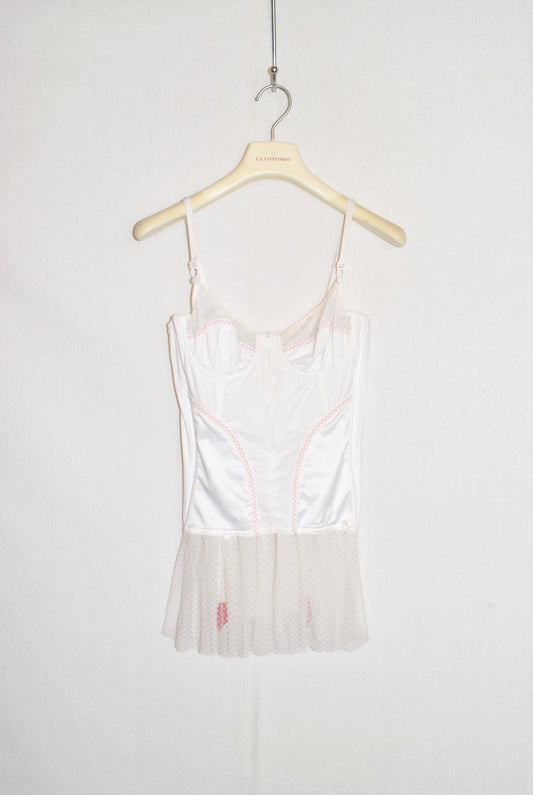 A.F. Vandevorst nightfall corset top SS18