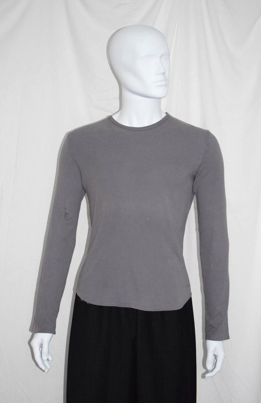 Raf Simons grey long sleeve t-shirt circa 00’s