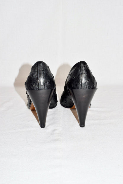 Veronique Branquinho ostrich pumps