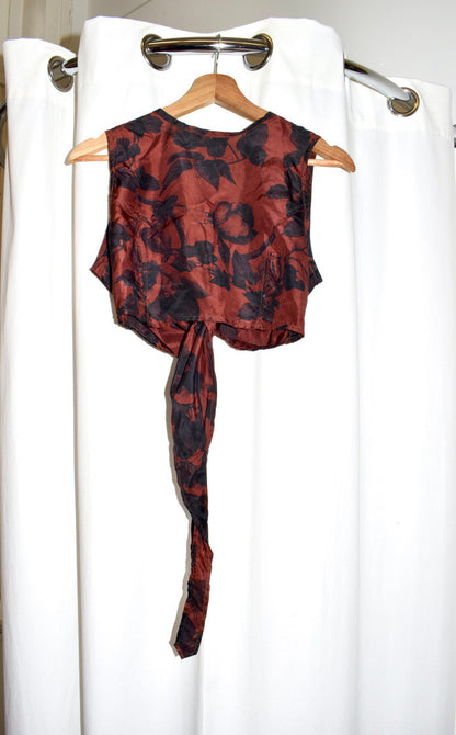 Dries Van Noten wrap vest early 00's