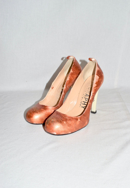 Biography By Strijbol & Engels painted pumps