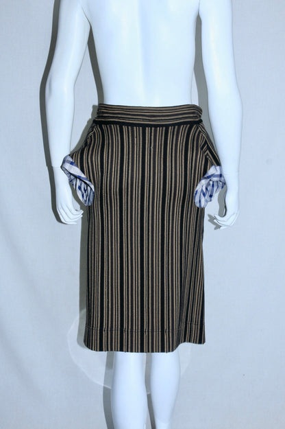 Vivienne Westwood midi plaid skirt