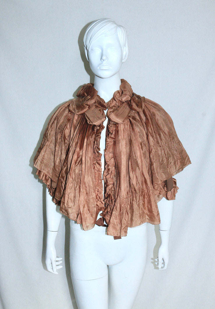 Dries Van Noten bolero cape SS04