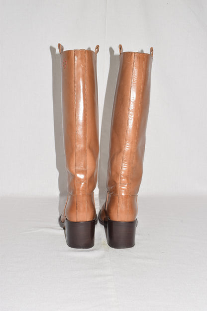 A.F. Vandevorst leather riding boots