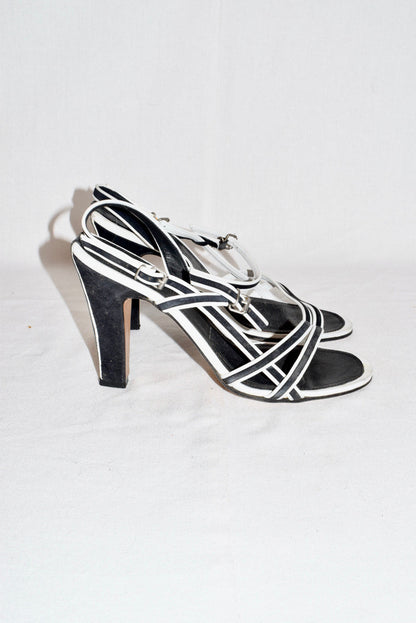 Veronique Branquinho strappy heeled sandals SS05