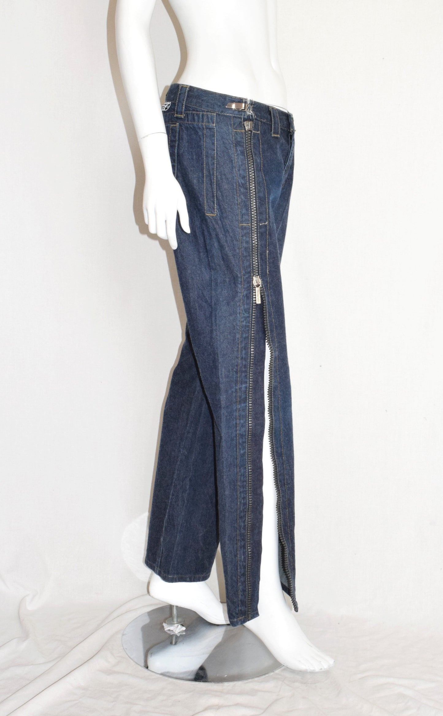 Dirk Bikkembergs zipper jeans