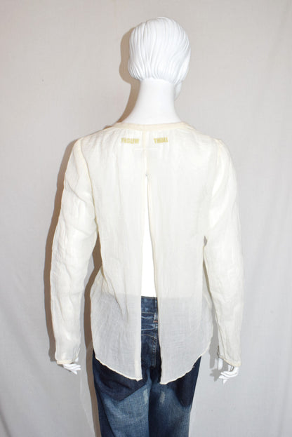MM6 light weight cotton blouse