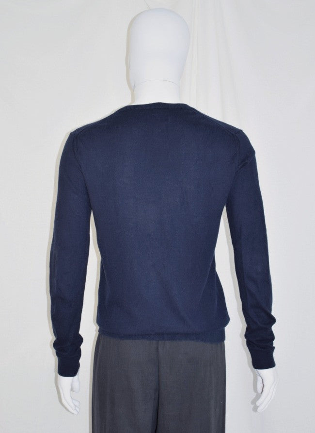 Raf Simons navy jumper SS07