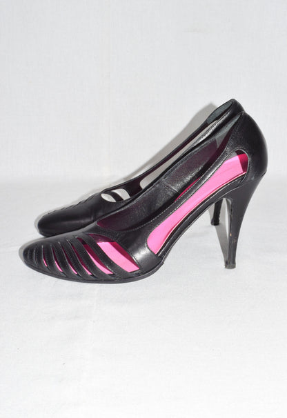 A.F. Vandevorst leather pumps