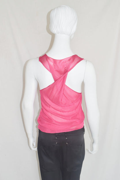 Maison Martin Margiela twisted back top